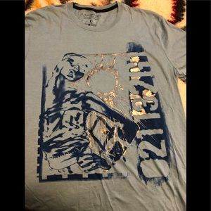 Light blue Calvin Klein Tee.